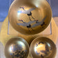 Gold Lacquered Rice Bowls